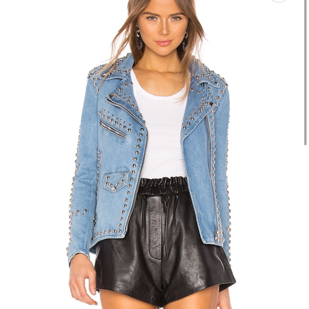 Studded Western Moto Jacket